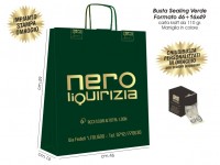 BUSTE IN CARTA SEALING VERDE 